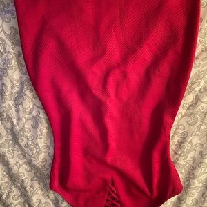 Guess hot pink dress